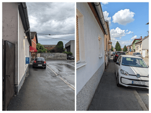 Sidewalk parking